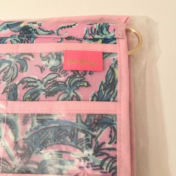 Lily Pulitzer hanging organizer Lilac Rose Out Of Office Sealed - Picture 5 of 14